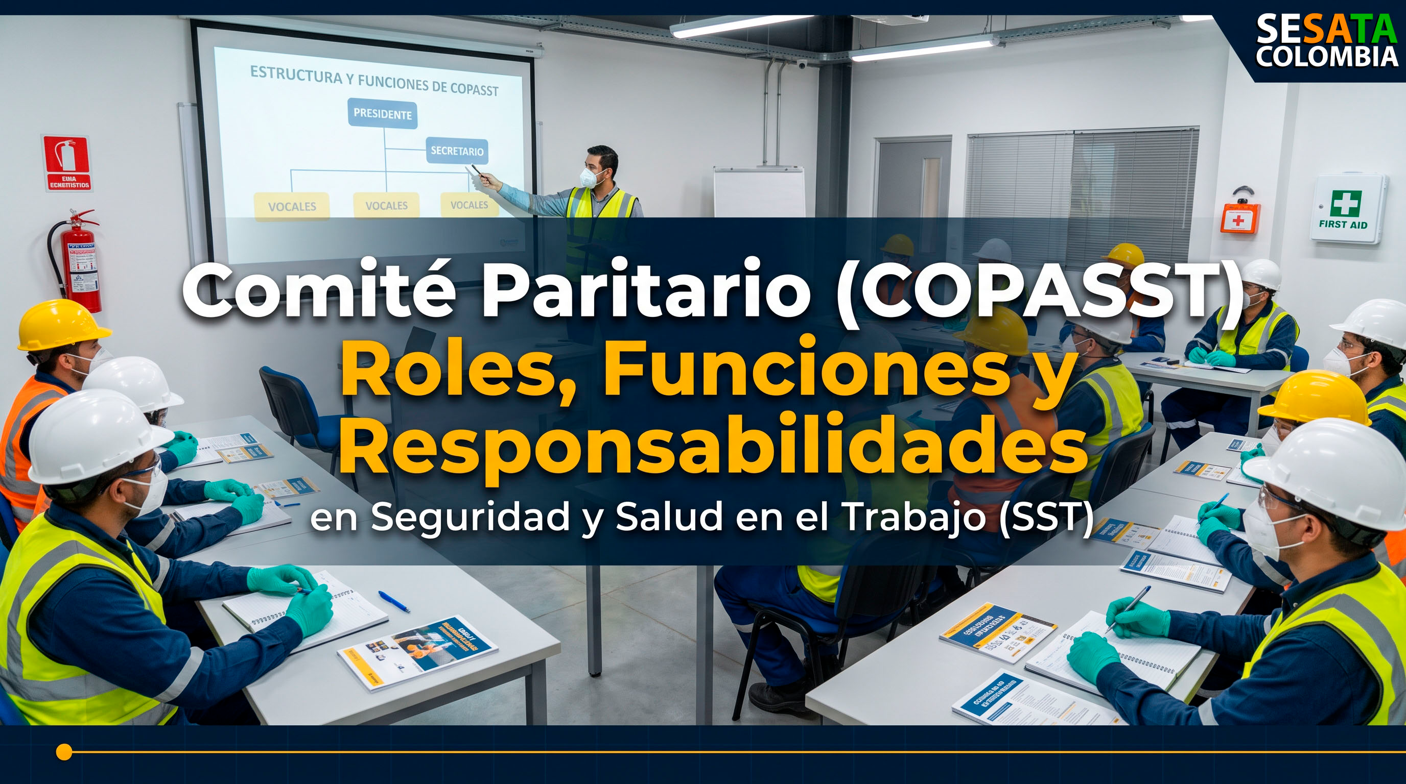 Comité Paritario de SST (COPASST): Roles, funciones y responsabilidades